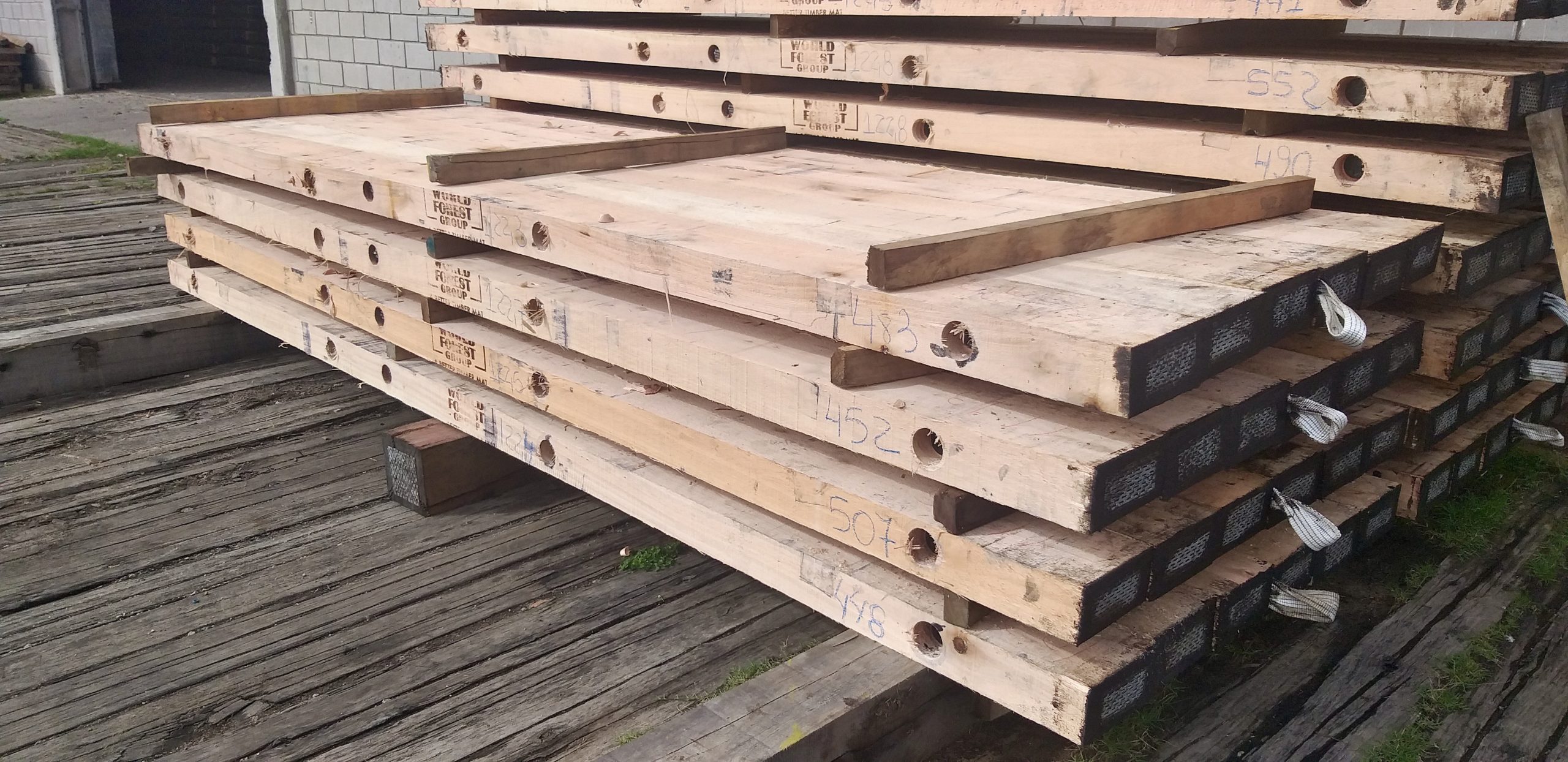 4 Inch Timber Mat